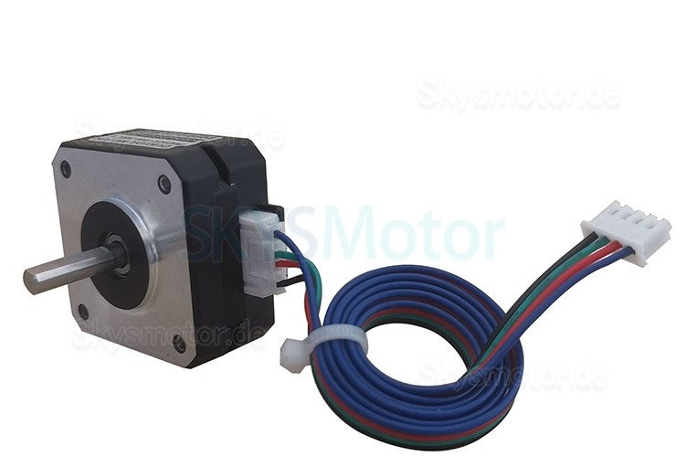 OUKEDA NEMA17 Schrittmotor 17HS4023 1,8 Grad 14 Ncm 1A Für 3D-Drucker und Titan-Extruder